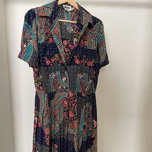 Colorful Maxi flowy dress